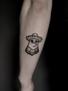Tatuaj braț Cătălina