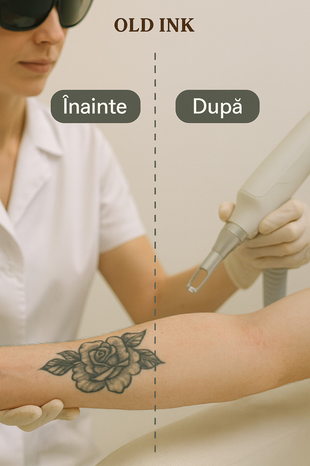 Eliminare tatuaj laser pret justificat - rezultate înainte și după îndepărtare tatuaj